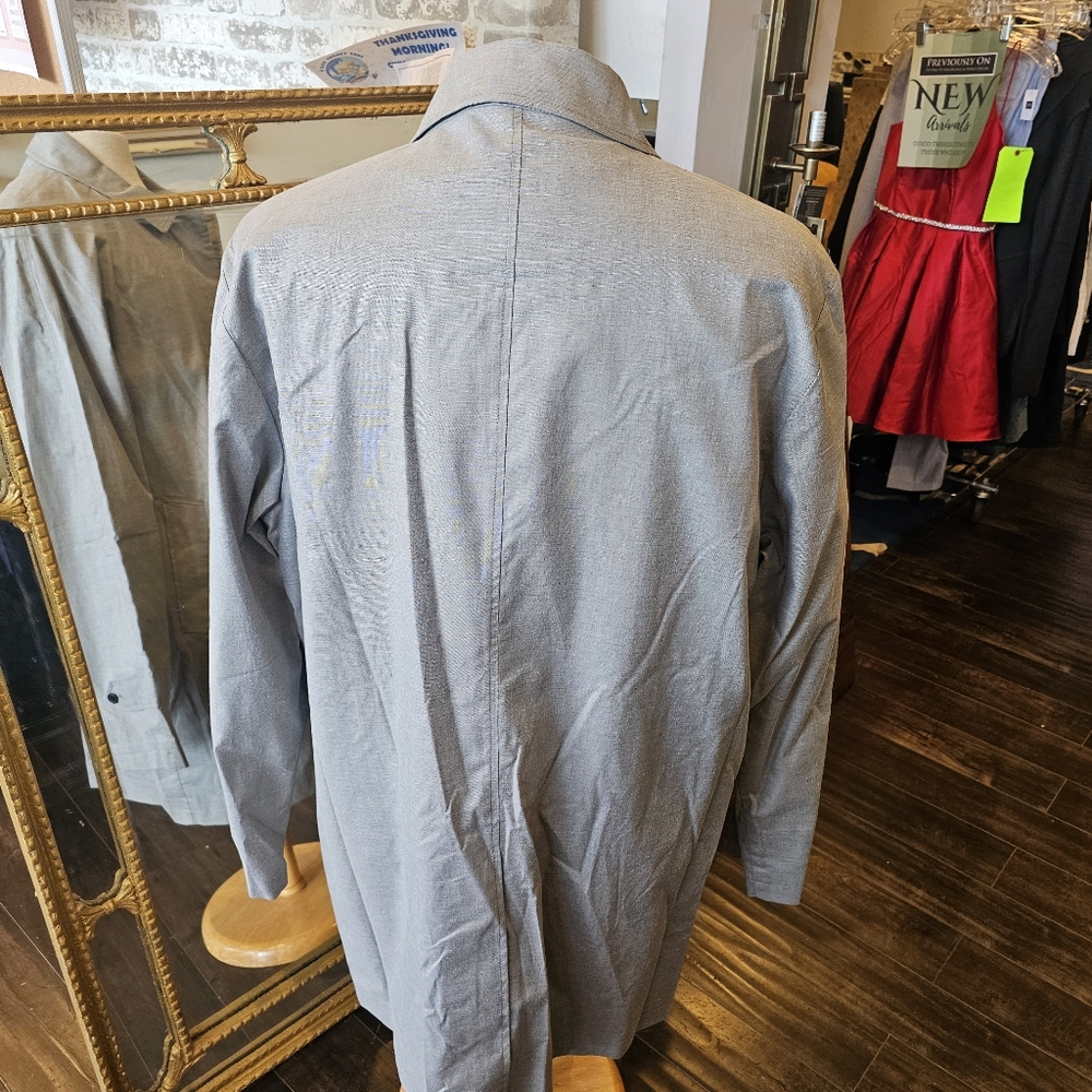 NWT Brooks Brothers Lightweight Trench sz 44 Regular - Picture 12 of 13
